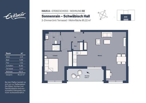 2-Zimmer-Variante - 