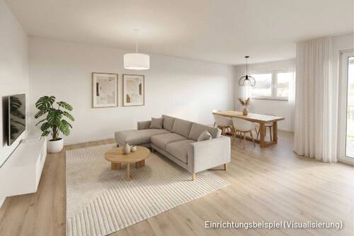 Einrichtungsbeispiel Wohnen - 