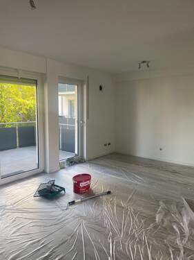 Wohn- und Schlafbereich - Etagenwohnung mit 50,00 m² in Spenge zur Miete