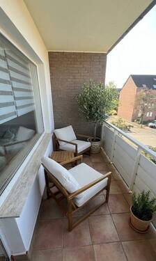 Balkon - Helle & top moderne 2 Zimmer Wohnung in Hassels!