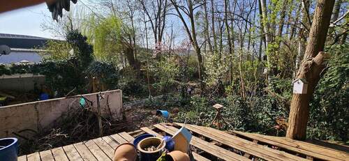 Blick über die Terrasse - 