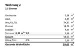 Wohnfläche - 