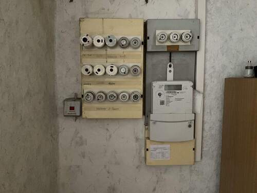 Alte Stromverteilung - 