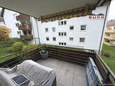 Balkon mit Markise - 