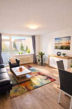 Wohnzimmer - 2 Zimmer Etagenwohnung zum Kaufen in Berlin