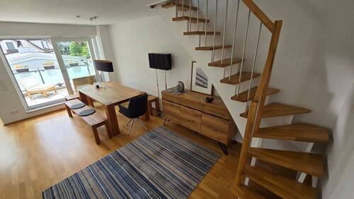 Essen, Treppe zum Studio - 