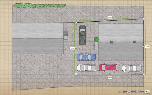 Parken 5 Stellplätze - 