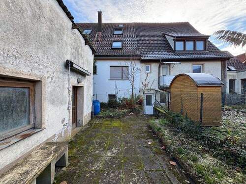 Rückansicht 2 - Reihenmittelhaus mit 162,00 m&sup2; in Ludwigsburg / Pflugfelden zum Kaufen