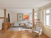 Vom Wohnzimmer zum Schlafzimmer - Bezugsfreie 3-Zimmer-Altbau-Wohnung in bester Mitte-Lage mit EBK