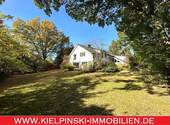 EFH mit parkähnl. Garten - Fam. EFH mit parkähnlichem Garten (teilbar) in ruhiger Anliegerstraße im naturverbundenen Duvenstedt