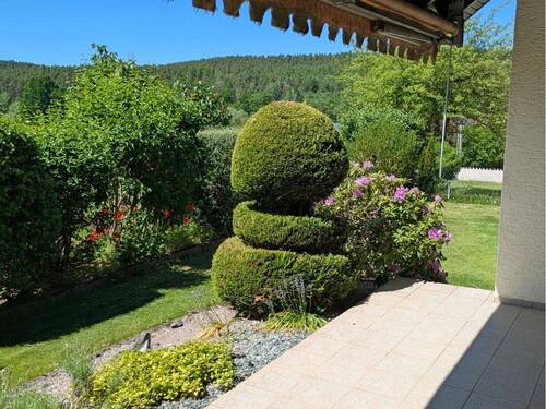 Blick von der Terrasse - 