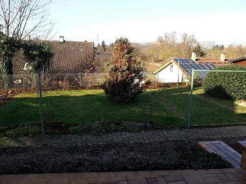 Aussicht nach Westen - 4 Zimmer Einfamilienhaus in Durmersheim