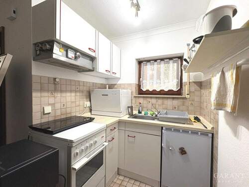 Einbauküche - Etagenwohnung mit 33,00 m&sup2; in Stuttgart zur Miete