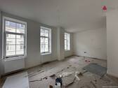 Wohnzimmer - Etagenwohnung mit 95,00 m&sup2; in Wiesbaden zur Miete