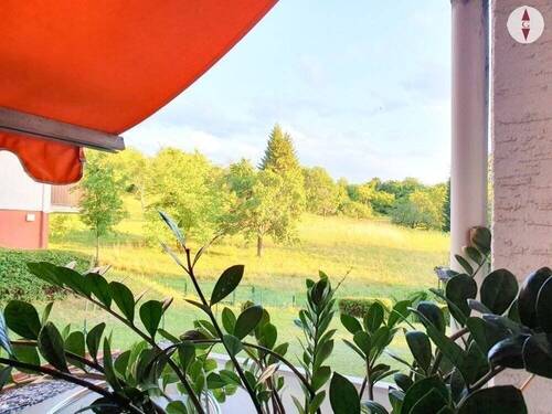 Ausblick Balkon - Etagenwohnung in Baden-Baden zum Kaufen