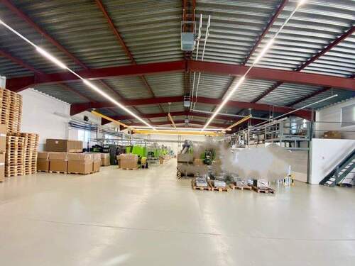 Blick in die Halle - 