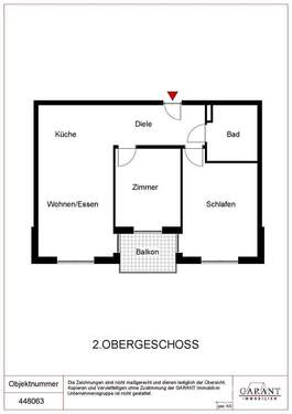 3-Zimmer-Wohnung 1.OG - 