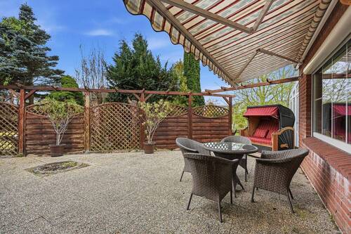 Blick auf die Terrasse - 