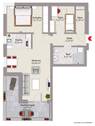 Grundriss - 3 Zimmer Etagenwohnung zum Kaufen in Langquaid