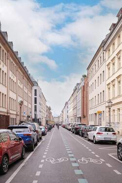 Blick in die Straße - 