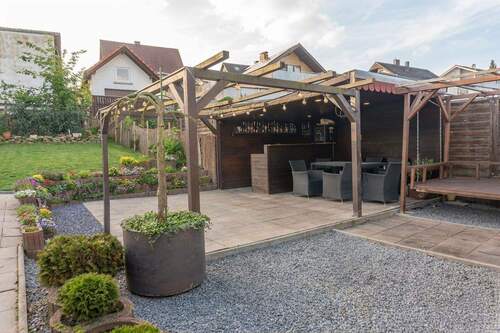 Terrasse - Einfamilienhaus mit 280,00 m&sup2; in Meckesheim zum Kaufen