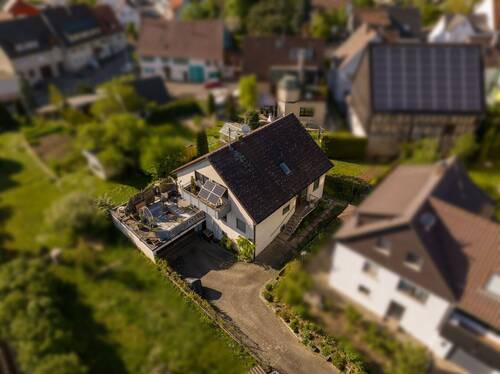 Außenansicht - Familienglück in Dagersheim - Einfamilienhaus mit Doppelgarage