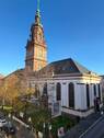 Blick Konkordienkirche - Funktionalität trifft Lage! Zentral gelegenes Apartment in den Mannheimer Quadraten!
