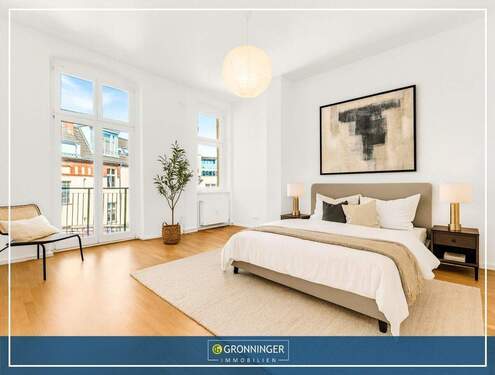 Titelbild - Charmante 3-Zimmer Altbauwohnung mit Lift und zwei Balkonen im beliebten Wilmersdorf