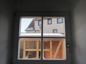 Remise im Bau Blick von der Küche - 