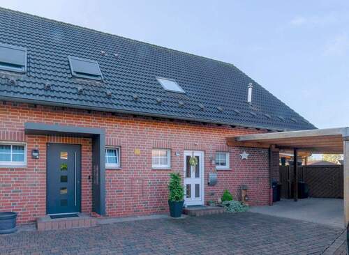 Frontansicht - Charmante Doppelhaushälfte mit Dachstudio & Garten in begehrter und ruhiger Wohnlage von Selm