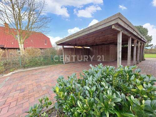 Doppelcarport - 5 Zimmer Einfamilienhaus in Horumersiel