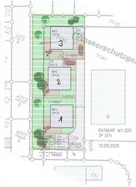 Lageplan Grundstück Nr 3 - 