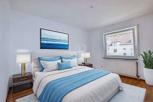 Schlafzimmer gestaltet - 
