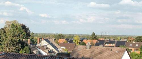 Blick Richtung Düsseldorf - Traumgrundstück mit Weitblick, 2 Parzellen, besonders interessant für Investoren