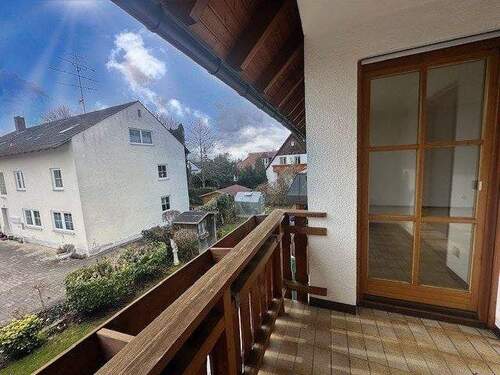 Ausblick vom Balkon - 