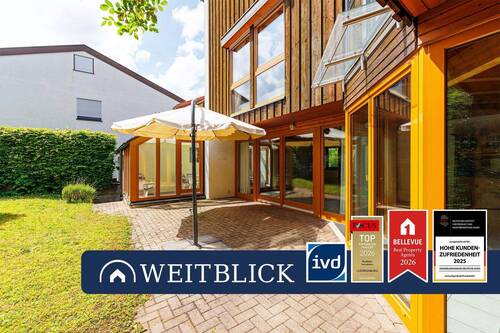 Titelbild - WEITBLICK: Freistehendes Architektenhaus mit Stil!