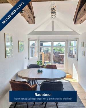 Startbild - Traumhafte Dachgeschosswohnung mit Weitblick im Herzen Radebeuls