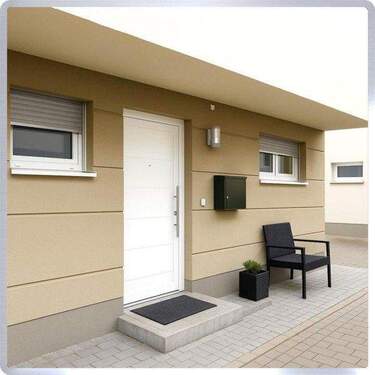 Hauseingang - 5 Zimmer Doppelhaushälfte in Rodgau