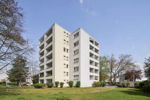 Rückansicht - 1 Zimmer Etagenwohnung zur Miete in Dormagen