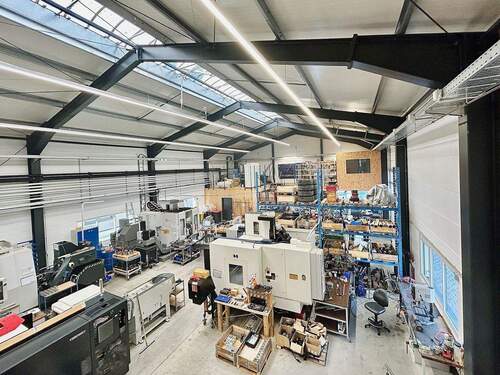 Blick in die Halle - 