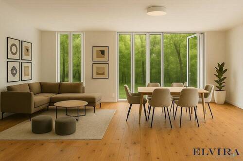 Wohnzimmer - ELVIRA - Unterföhring - außergewöhnliches, flexibel nutzbares Anwesen am Poschinger Weiher im Außenbereich