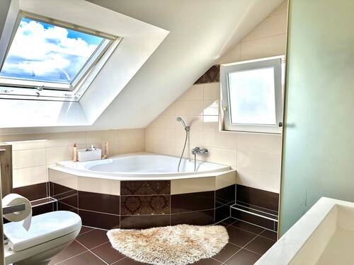 Tageslichtbad im Dachgeschoss - 