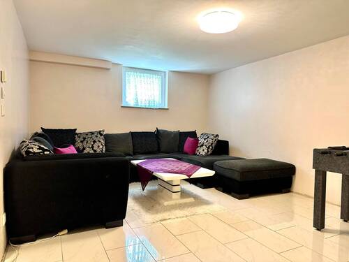 Wohnbereich im Souterrain - 
