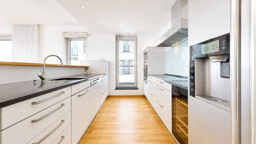 Küche - Etagenwohnung mit 139,30 m&sup2; in Frankfurt am Main zum Kaufen