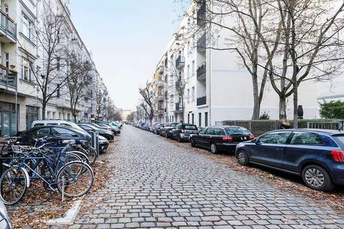 Blick in die Straße - 