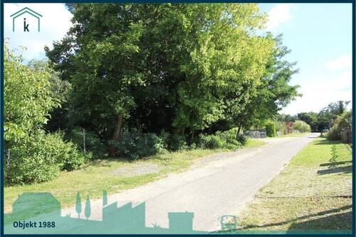 1988 Vorderansicht mit Anliegerstrasse.jpg - Grundstück zum Kaufen in Zossen