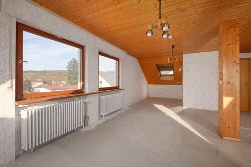 Raum im Dachgeschoss - 