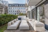 Terrasse - 5 Zimmer Etagenwohnung zur Miete in Berlin