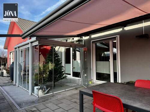 Terrasse mit Markise - 