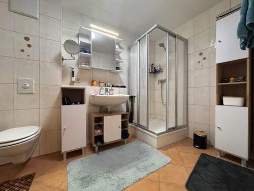 Bad - Etagenwohnung mit 60,50 m&sup2; in Crailsheim zur Miete